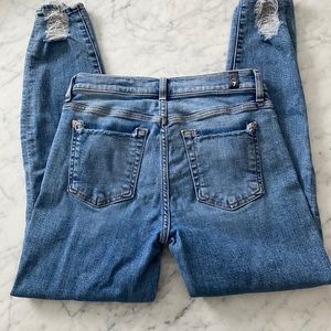 7 for All Mankind Skinny Ankle Jeans 27